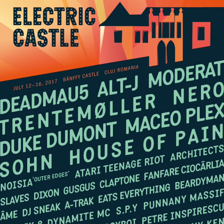 Romania's Electric Castle adds Deadmau5, House of Pain, Slaves